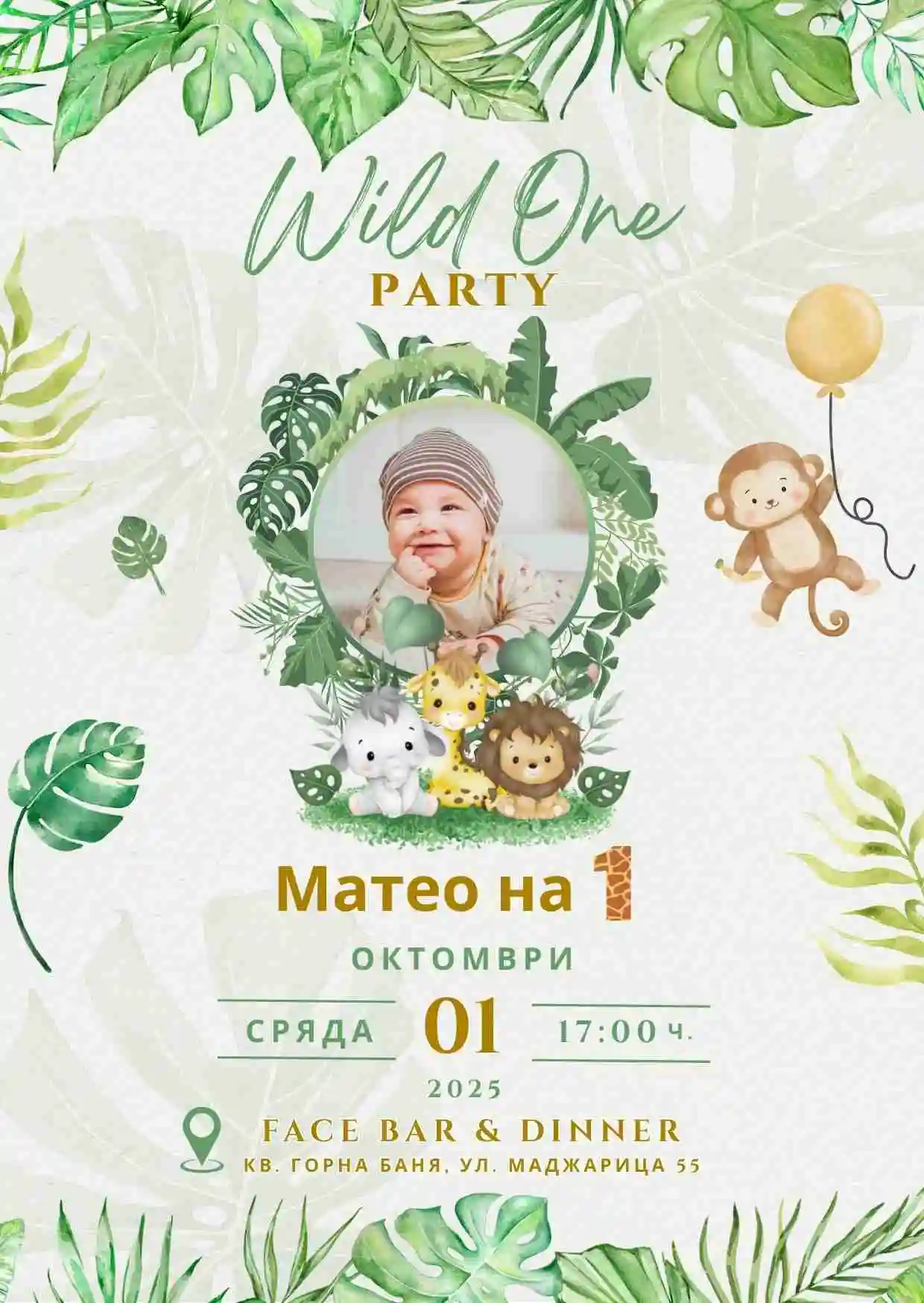 Видео покана за Рожден Ден